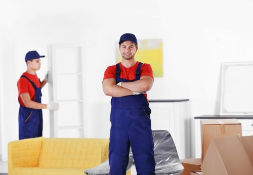 Man and van service supporting a residential move in Archway