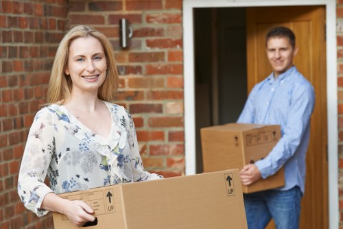 Packing and preparing an office move near Archway station