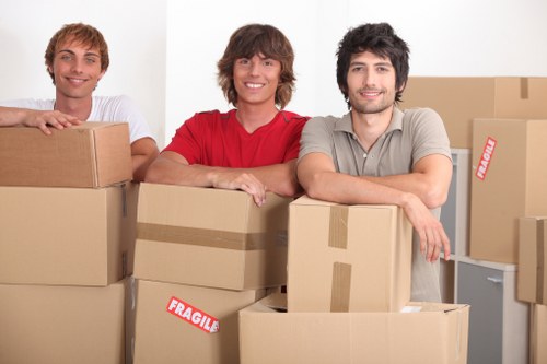 Local removal van supporting an Archway property move