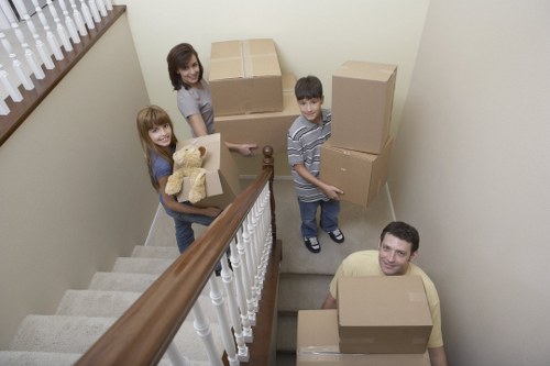 Commercial removals support for an office move in North London
